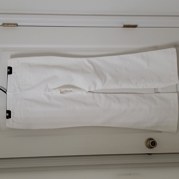 Worthington Size 12 White Slightly Flared Leg Trousers, Gently Used Condition - Picture 3 of 14